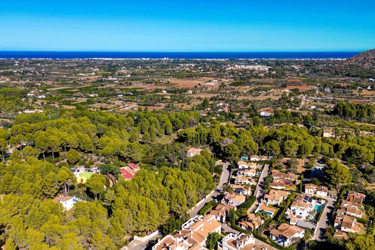 Вілла Ruhiges Eckreihenhaus Mit Pool In La Sella Zarzas One Denia Педрегер Екстер'єр фото